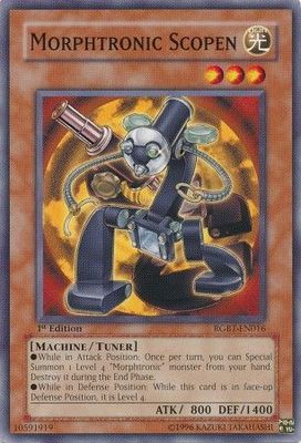 Morphtronic Scopen - RGBT-EN016 - Common 1st Edition Raging Battles [RGBT] 1st Edition Singles