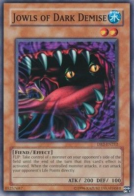 Jowls of Dark Demise - DB2-EN212 - Common unlimited Dark Beginning 2 DB2