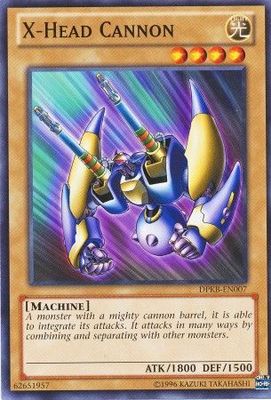 X-Head Cannon - DPKB-EN007 - Common Unlimited Duelist Pack: Kaiba Unlimited Singles