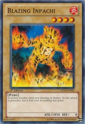 Blazing Inpachi - 5DS3-EN002 - Common 1st Edition Starter Deck: Duelist Toolbox 1st Edition Singles