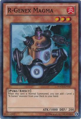 R-Genex Magma - HA03-EN017 - Super Rare Unlimited Hidden Arsenal 3 [HA03] Unlimited Singles