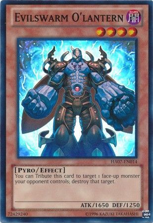Evilswarm O&#39;Lantern - HA07-EN014 - Super Rare Unlimited Hidden Arsenal 7: Knight of Stars Unlimited Singles