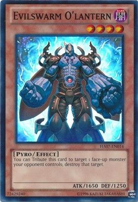 Evilswarm O&#39;Lantern - HA07-EN014 - Super Rare Unlimited Hidden Arsenal 7: Knight of Stars Unlimited Singles