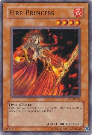 Fire Princess - DB1-EN234 - Common unlimited Dark Beginning 1 DB1