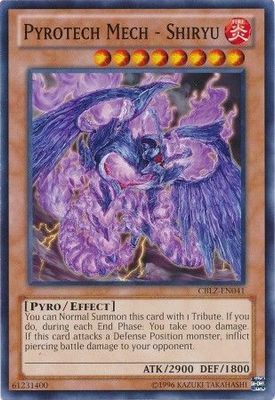 Pyrotech Mech - Shiryu - CBLZ-EN041 - Common Unlimited Cosmo Blazer Unlimited Singles (espanol)