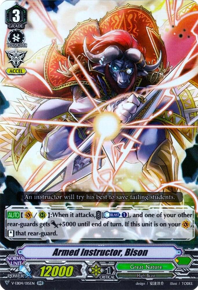 Armed Instructor, Bison - V-EB04: The Answer of Truth (V-EB04) V-EB04: The Answer of Truth