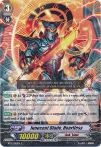 Innocent Blade, Heartless - BT12: Binding Force of the Black Rings (BT12) BT12: Binding Force of the Black Rings