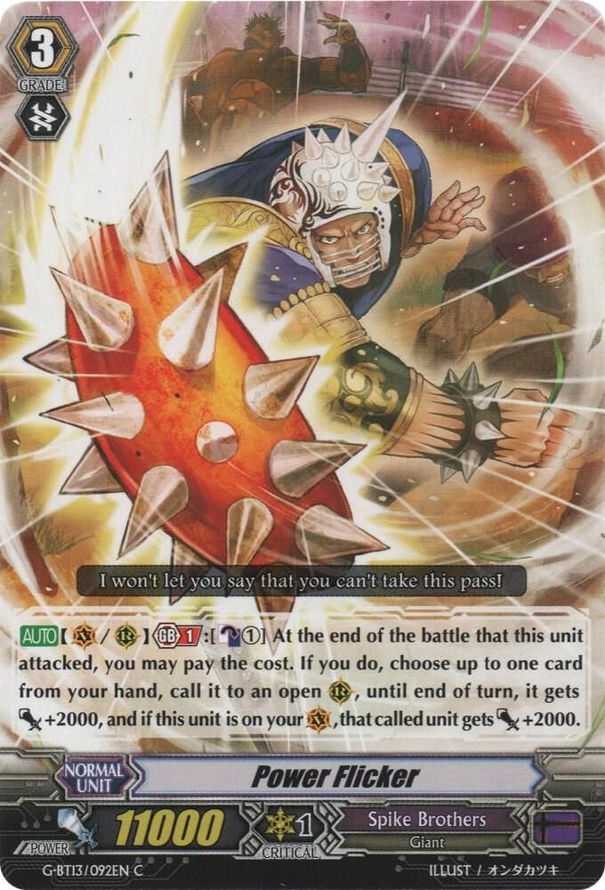 Power Flicker - G-BT13: Ultimate Stride (G-BT13) G-BT13: Ultimate Stride