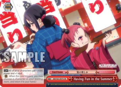 Having Fun in the Summer - Accel World -Infinite Burst- (AW/S43) Accel World -Infinite Burst-