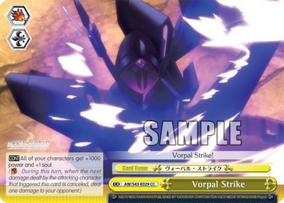 Vorpal Strike - Accel World -Infinite Burst- (AW/S43) Accel World -Infinite Burst-