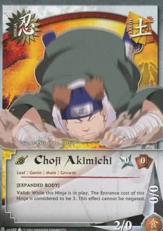 Choji Akimichi - us107 - Common Naruto: Lineage of the Legends