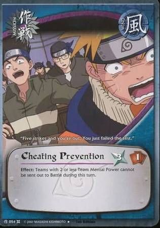 Cheating Prevention - 054 - Uncommon Naruto: The Chosen
