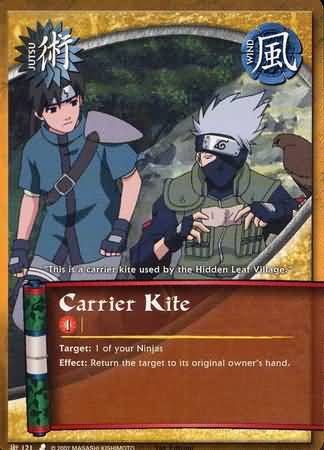 Carrier Kite - J-121 - Common Naruto: Curse of the Sand