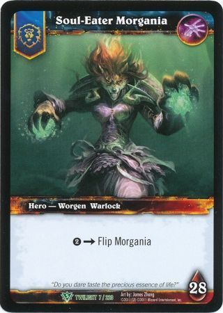 Soul-Eater Morgania - 7/220 - Uncommon WoW: Twilight of the Dragons