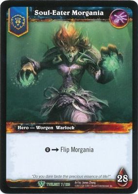 Soul-Eater Morgania - 7/220 - Uncommon WoW: Twilight of the Dragons