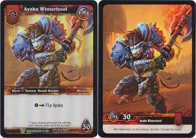 Ayaka Winterhoof - Epic Box Foil - Worldbreaker 11/270 World of Warcraft Promo Singles