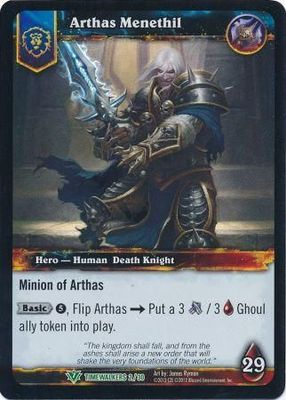 Arthas Menethil - Timewalkers 2/30 - Epic Box Foil World of Warcraft Promo Singles