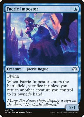 Faerie Impostor 043/082 - Duel Decks: Speed vs. Cunning (DDN)