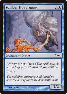Somber Hoverguard 51/306 - Mirrodin (MRD)