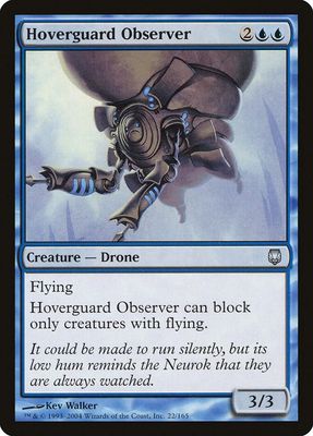 Hoverguard Observer 22/165 - Darksteel (DST)