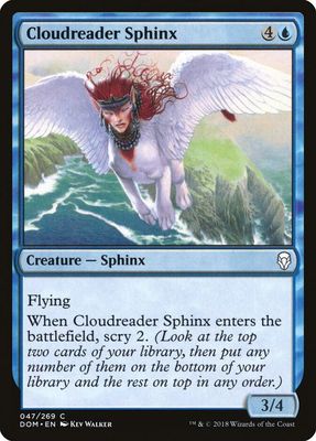 Cloudreader Sphinx 047/269 - Dominaria (DOM) (Español)