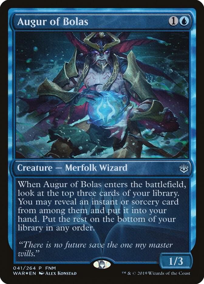 Augur of Bolas 041/264 - FNM Promos (FNM) (Español) (FOIL)