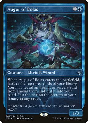 Augur of Bolas 041/264 - FNM Promos (FNM) (Español) (FOIL)