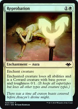 Reprobation 023/254 - Foil Modern Horizons Foil Singles