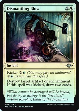 Dismantling Blow 005/254 - Foil Modern Horizons Foil Singles