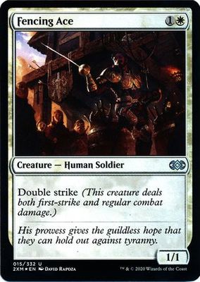 Fencing Ace 015/332 - Foil Double Masters Foil Singles