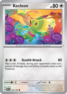 Kecleon - 122/159 - Common Scarlet &amp; Violet: Journey Together Singles