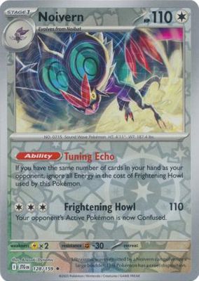 Noivern - 128/159 - Reverse Holo Rare Scarlet &amp; Violet: Journey Together Reverse Holo Singles