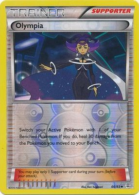 Olympia - 66/83 - Uncommon Reverse Holo Generations Reverse Holo Singles