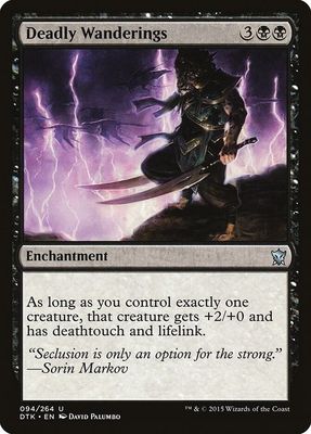 Deadly Wanderings 0948/264 - Dragons of Tarkir (DTK) (Español)