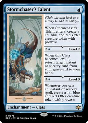SJ Stormchaser&#39;s Talent - Bloomburrow (BLB) Bloomburrow