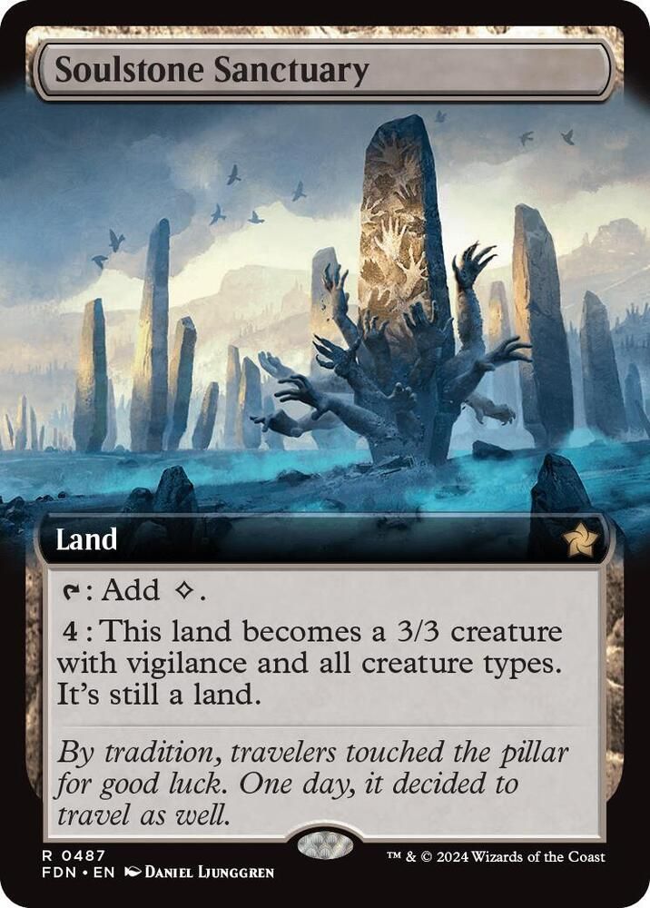 SJ Soulstone Sanctuary (Extended Art) - Foundations (FDN) Foundations