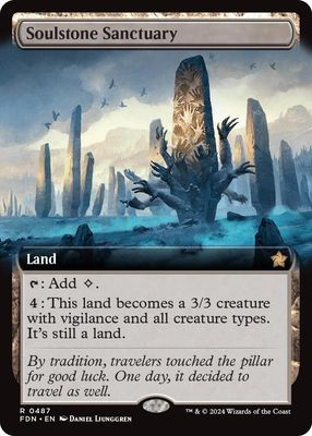 SJ Soulstone Sanctuary (Extended Art) - Foundations (FDN) Foundations