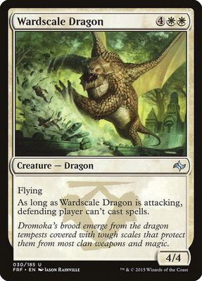 Wardscale Dragon 030/185 - Fate Reforged (FRF) (Español)