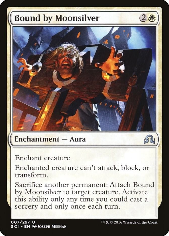 Bound by Moonsilver 007/297 - Shadows over Innistrad (SOI) (Español)