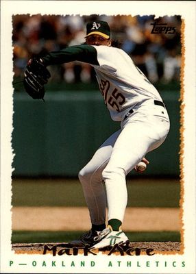 Mark Acre 224 Baseball Card