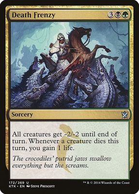 Death Frenzy 172/269 - Khans of Tarkir (KTK) (Español)