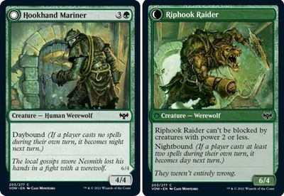 Hookhand Mariner | Riphook Raider 203/277 - Innistrad: Crimson Vow Singles (Español)