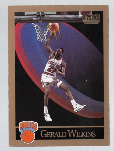 Gerald Wilkins 197 NBA Card