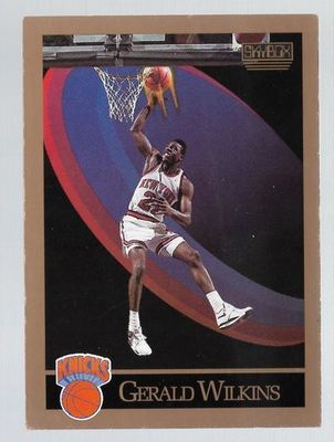 Gerald Wilkins 197 NBA Card