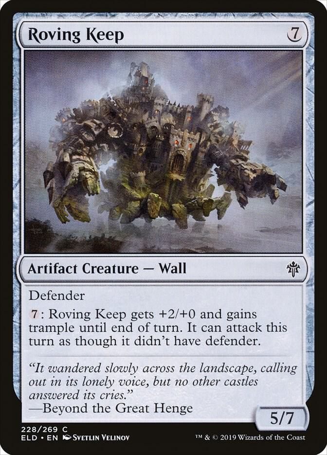 Roving Keep 228/269 - Throne of Eldraine (ELD) (Español)