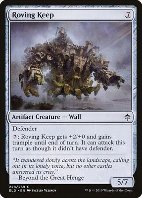 Roving Keep 228/269 - Throne of Eldraine (ELD) (Español)