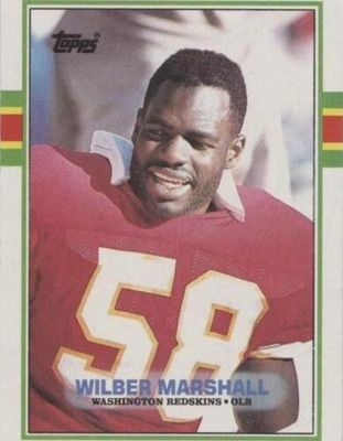 WIlber Marshall 256 NFL Card