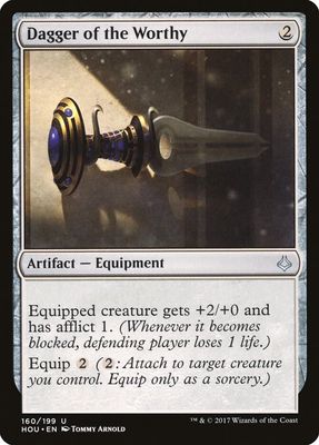 Dagger of the Worthy 160/199 - Hour of Devastation (HOU) (Español)