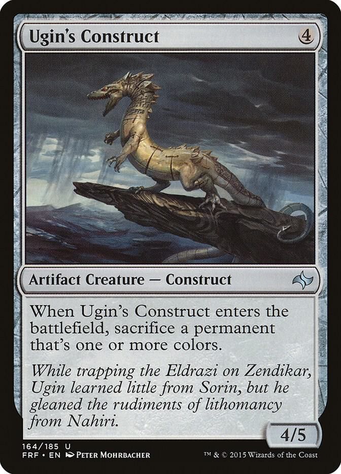 Ugin&#39;s Construct 164/185 - Fate Reforged (FRF) (Español)