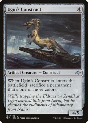 Ugin&#39;s Construct 164/185 - Fate Reforged (FRF) (Español)